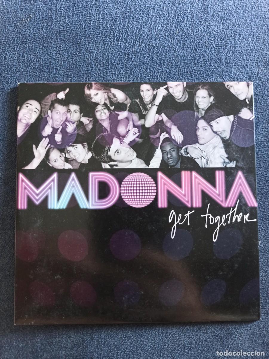CDs de m&uacute;sica: CD SINGLE CARDBOARD MADONNA GET TOGETHER - Foto 1