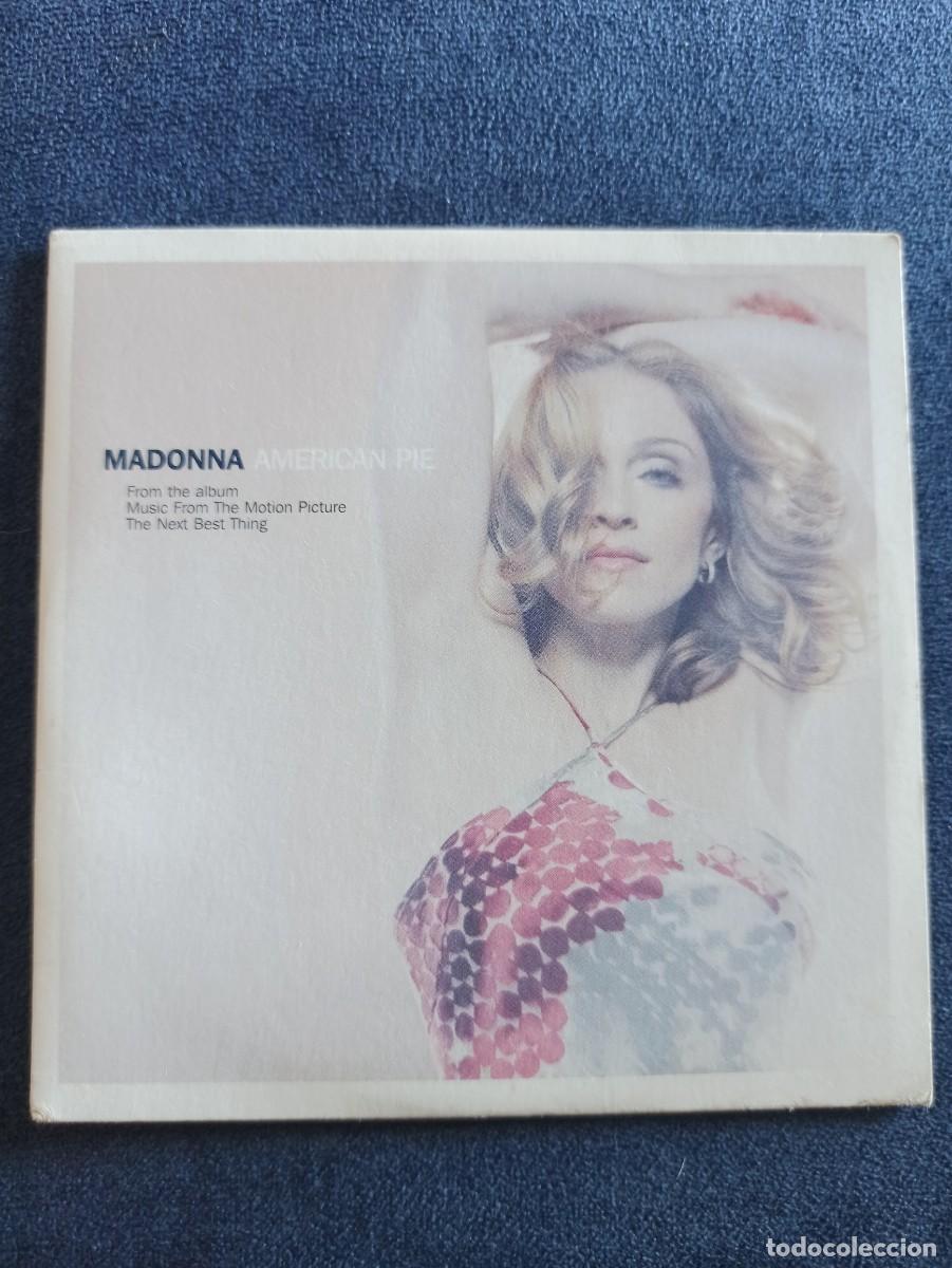 CDs de m&uacute;sica: CD SINGLE CARDBOARD MADONNA AMERICAN PIE - Foto 1