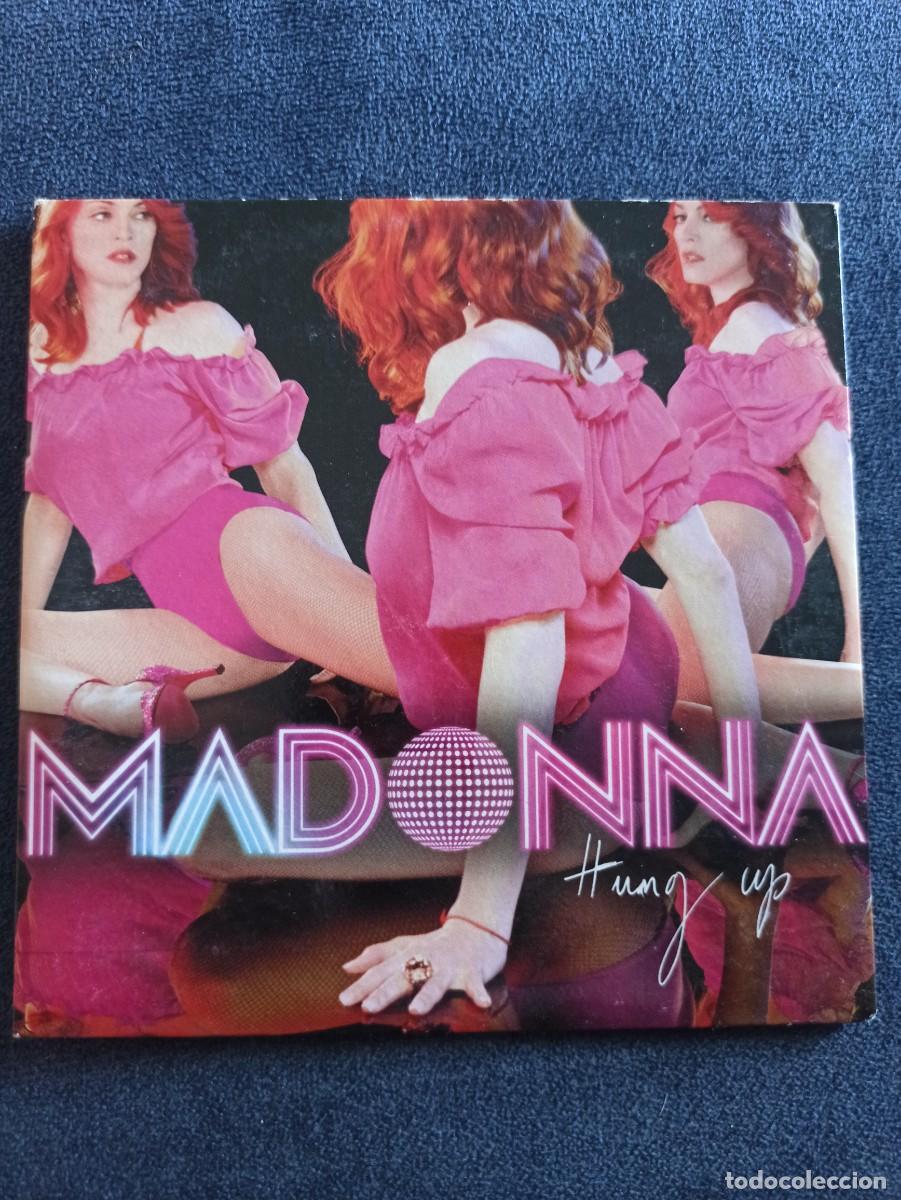 CDs de m&uacute;sica: CD SINGLE CARDBOARD MADONNA HUNG UP - Foto 1