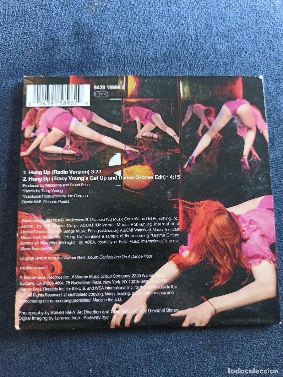 CDs de m&uacute;sica: CD SINGLE CARDBOARD MADONNA HUNG UP - Foto 2