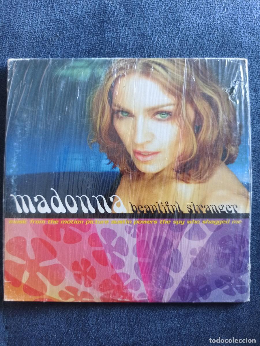 CDs de m&uacute;sica: CD SINGLE CARDBOARD MADONNA BEAUTIFUL STRANGER - Foto 1