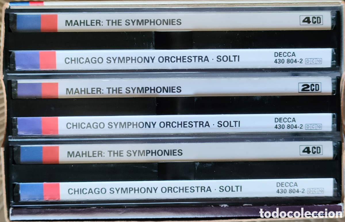 CDs de m&uacute;sica: Mahler, las 9 Sinfon&iacute;as - Foto 4