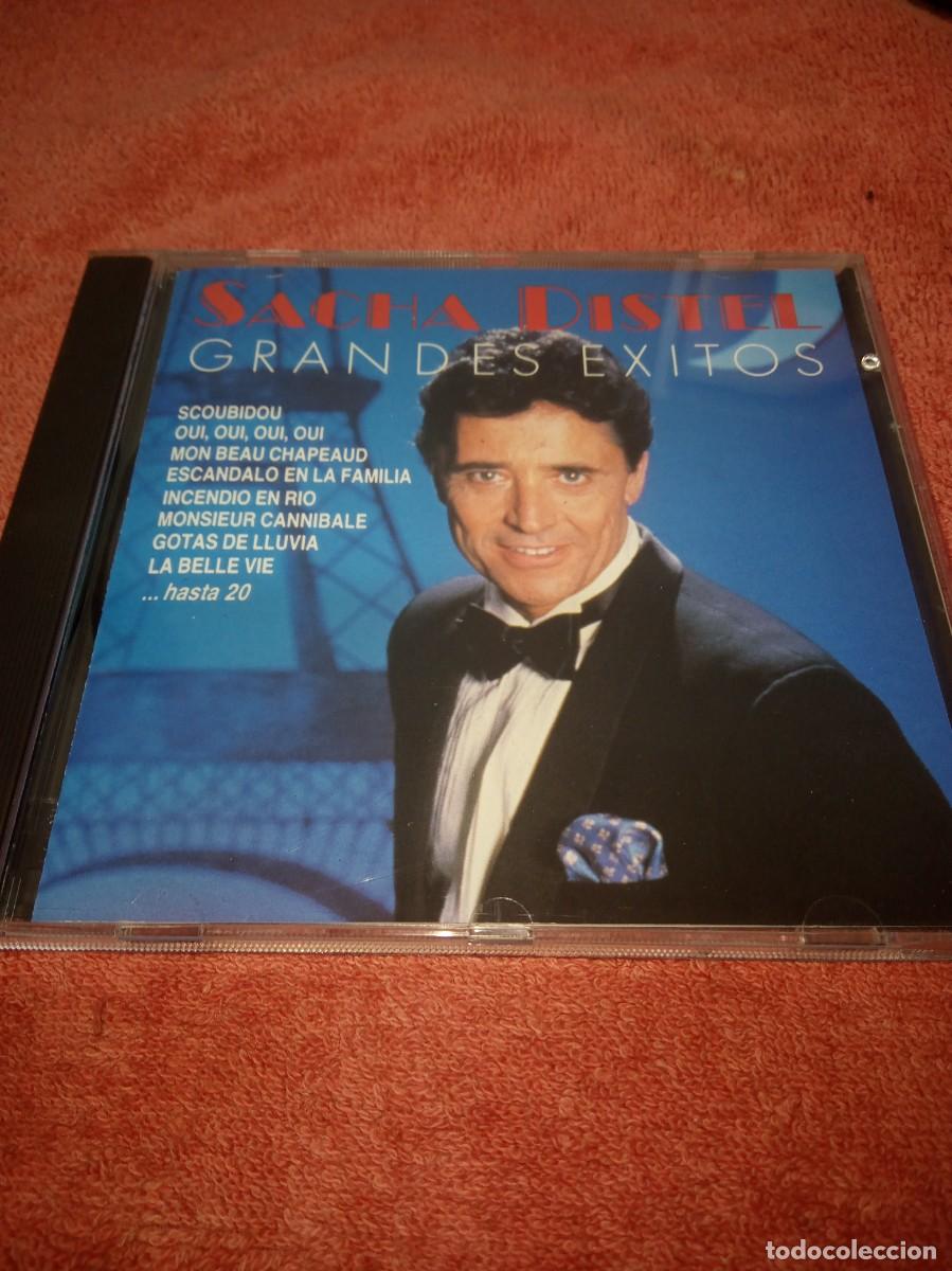 CDs de m&uacute;sica: SACHA DISTEL grandes exitos CD - Foto 1