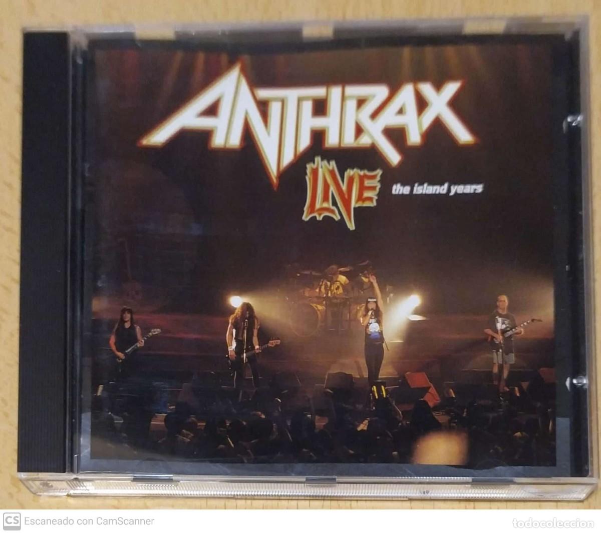 CDs de m&uacute;sica: ANTHRAX (LIVE - THE ISLAND YEARS) CD 1994 - Foto 1