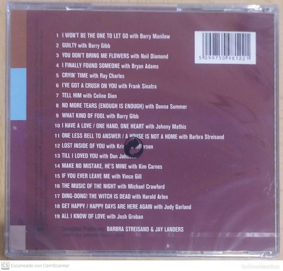 CDs de m&uacute;sica: BARBRA STREISAND (DUETS) CD 2002 * Precintado - Foto 2