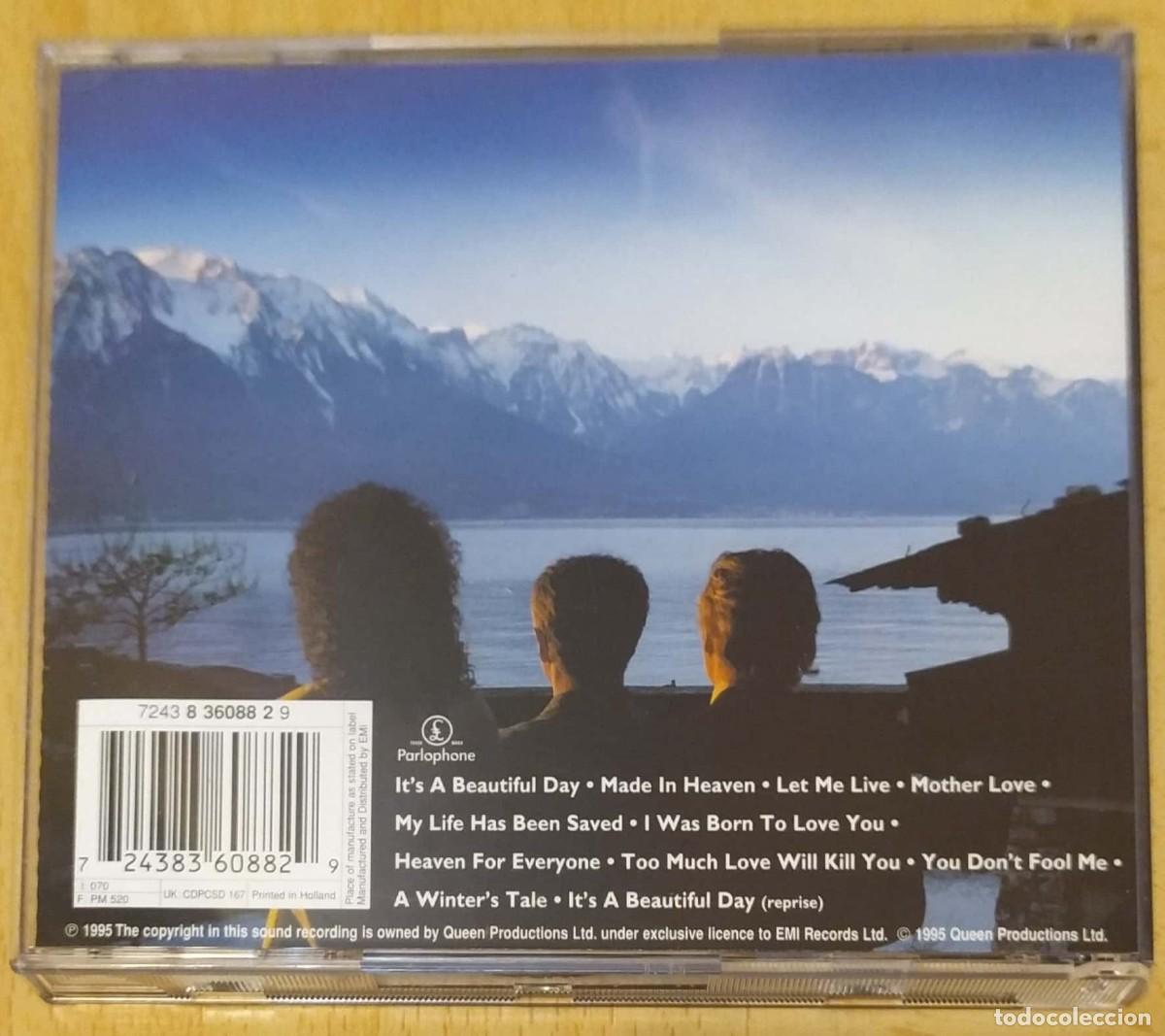 CDs de m&uacute;sica: QUEEN (MADE IN HEAVEN) CD 1995 - Foto 2