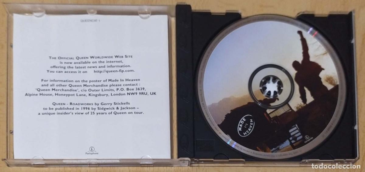 CDs de m&uacute;sica: QUEEN (MADE IN HEAVEN) CD 1995 - Foto 3