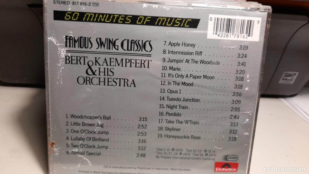CDs de m&uacute;sica: LOTE DE 5 CD&acute;S DE BERT KAEMPFERT Y SU ORQUESTA - Foto 3