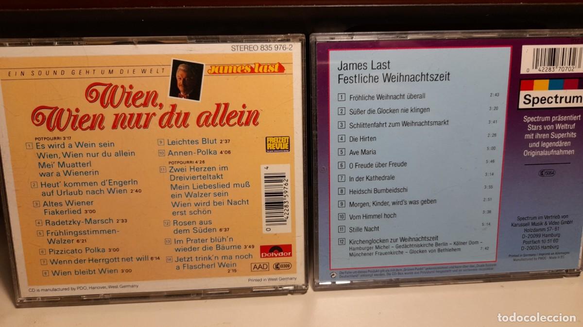 CDs de m&uacute;sica: LOTE DE 2 CD&acute;S DE JAMES LAST - Foto 2
