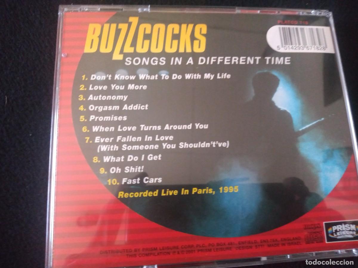 CDs de m&uacute;sica: BUZZCOCKS - SONGS IN A DIFFERENT TIME - CD - Foto 2