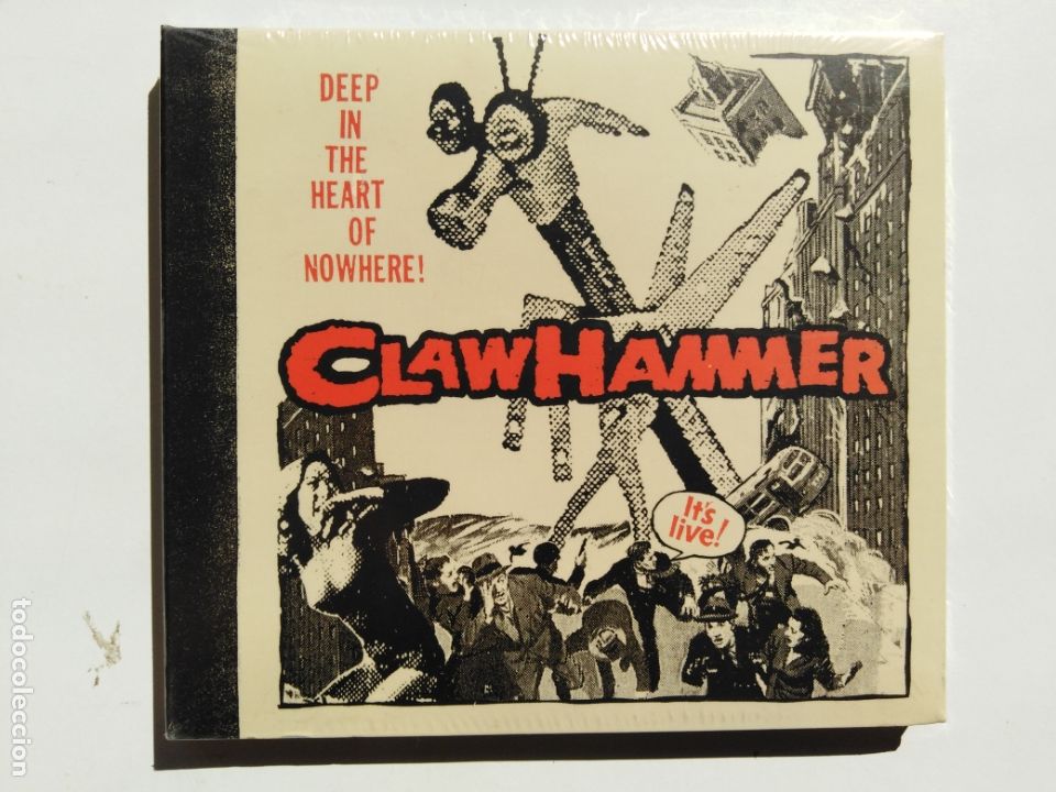 Music CDs: Clawhammer-Deep In The Heart Of Nowhere! (CD digipak. Munster 2009) captain beefheart. Art Chantry