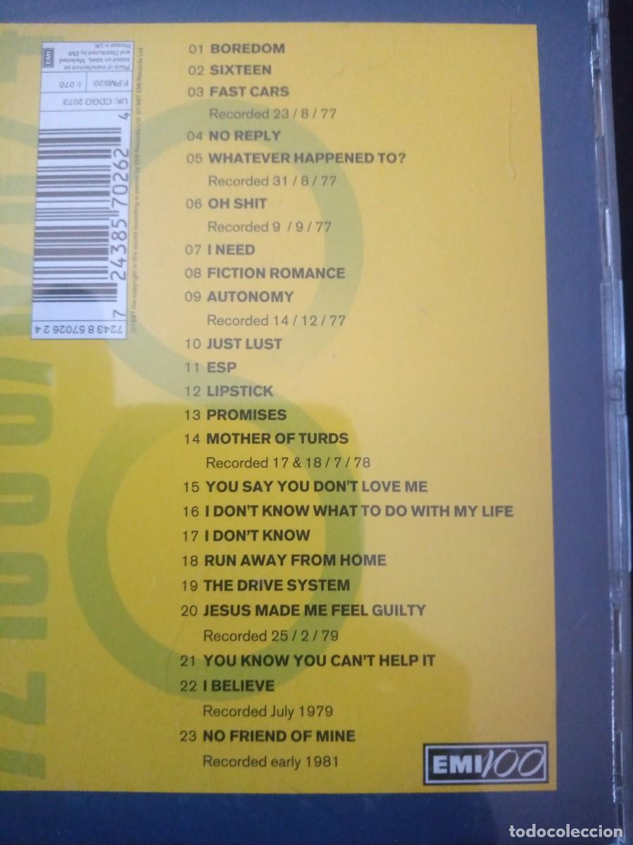 CDs de m&uacute;sica: BUZZCOCKS - CHRONOLOGY - CD - Foto 3