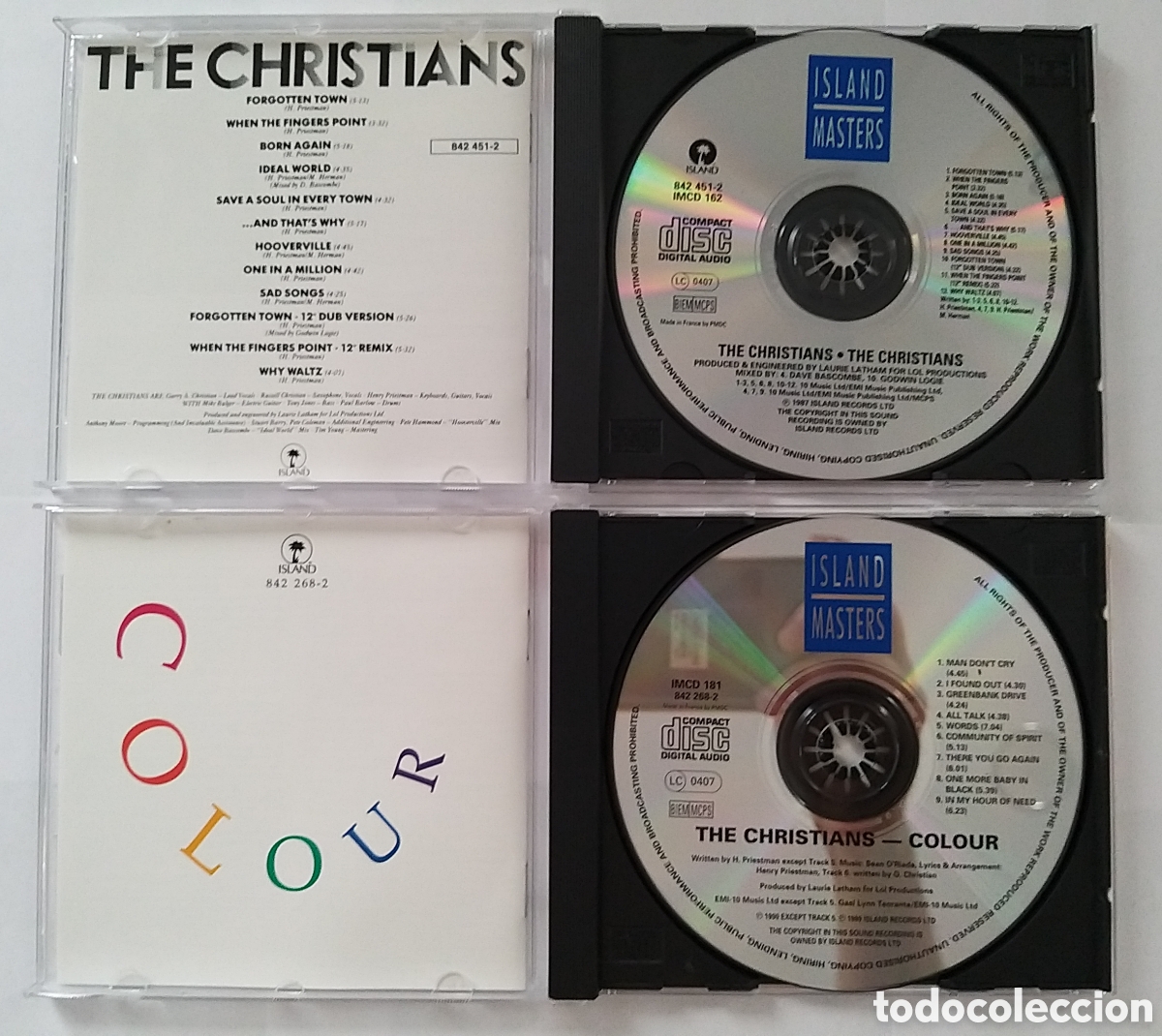 CDs de m&uacute;sica: THE CHRISTIANS + COLOUR - 2 CD SET - Foto 7