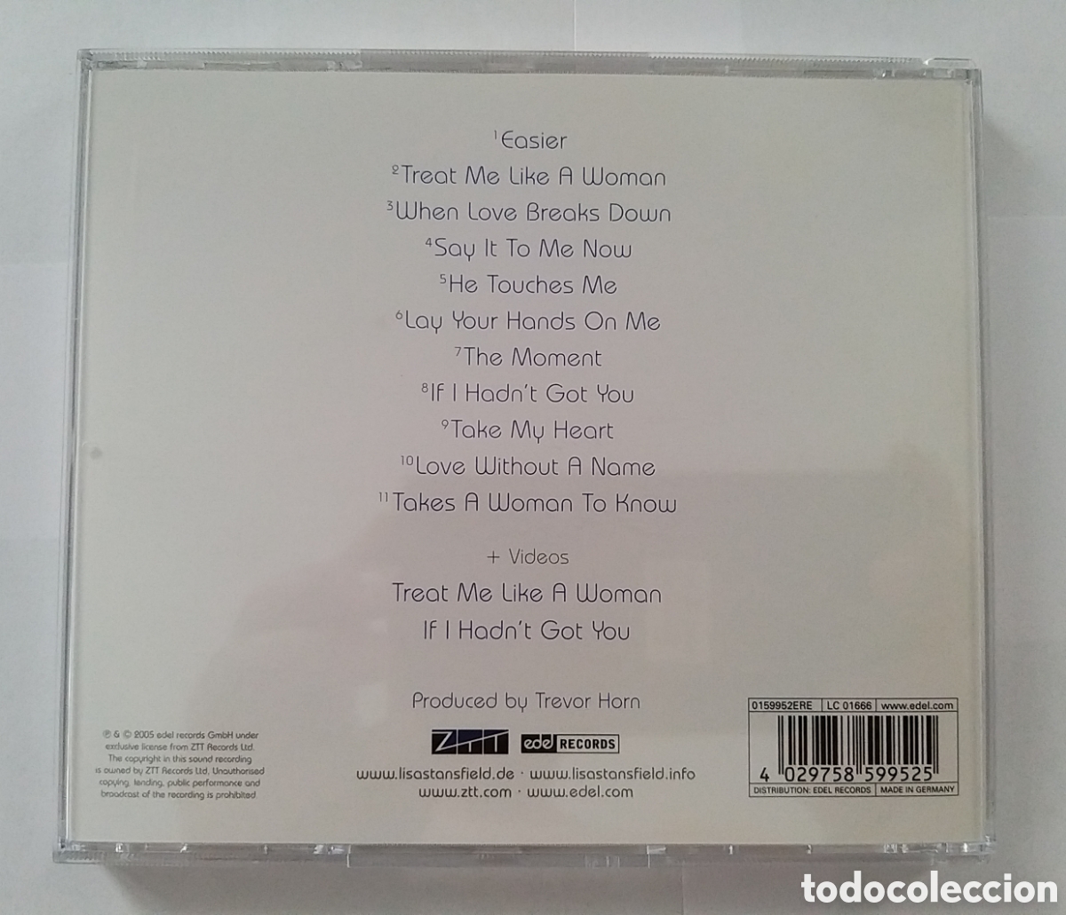 CDs de m&uacute;sica: LISA STANSFIELD - THE MOMENT - Foto 2