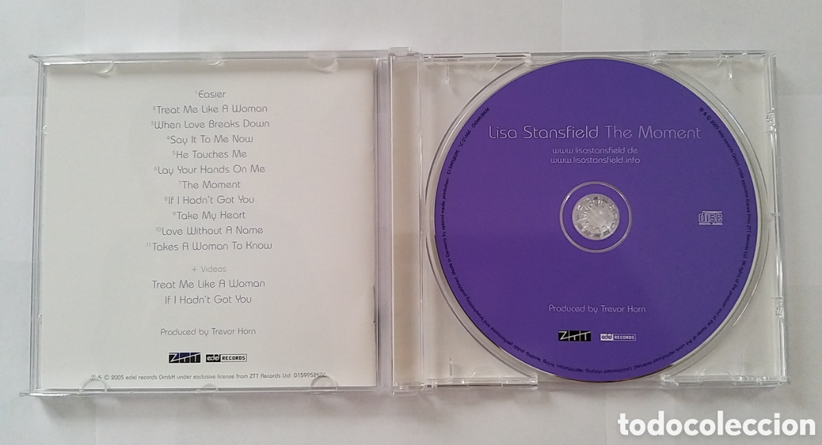 CDs de m&uacute;sica: LISA STANSFIELD - THE MOMENT - Foto 3