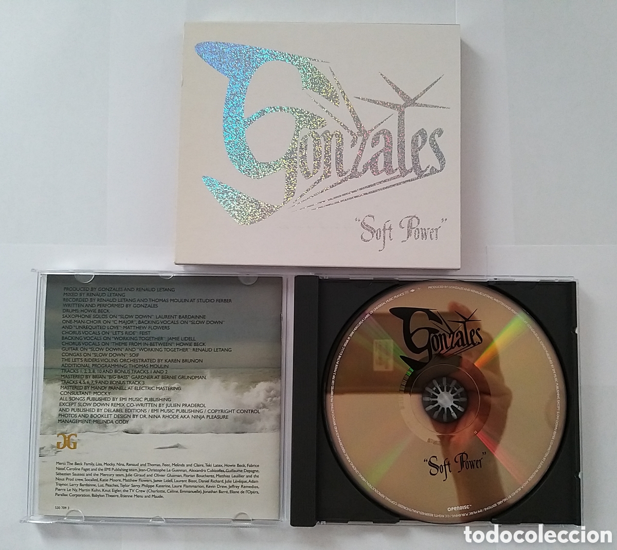 CDs de m&uacute;sica: GONZALES - SOFT POWER - Foto 4