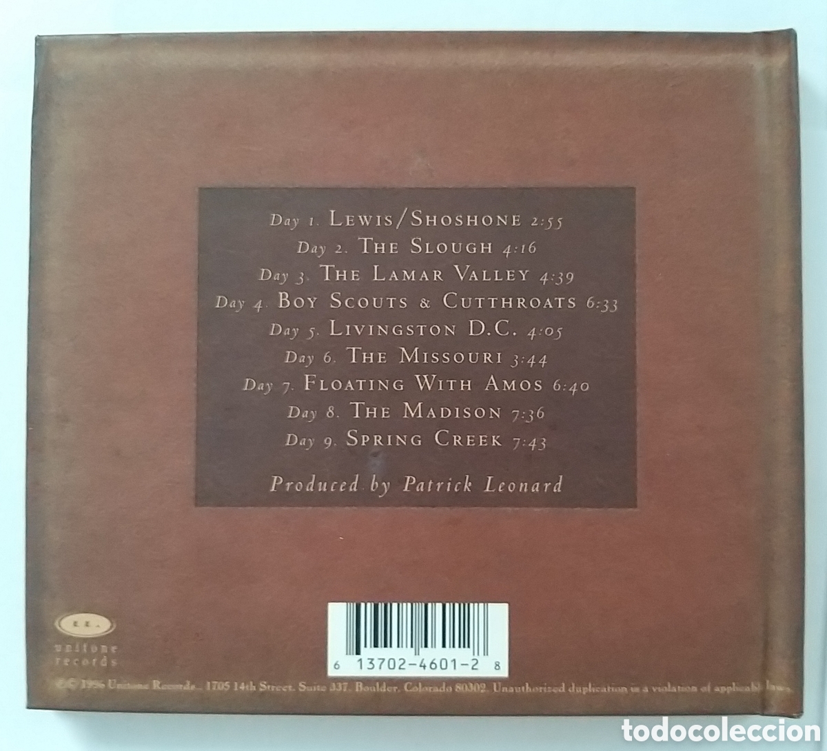 CDs de m&uacute;sica: PATRICK LEONARD - RIVERS - Foto 2