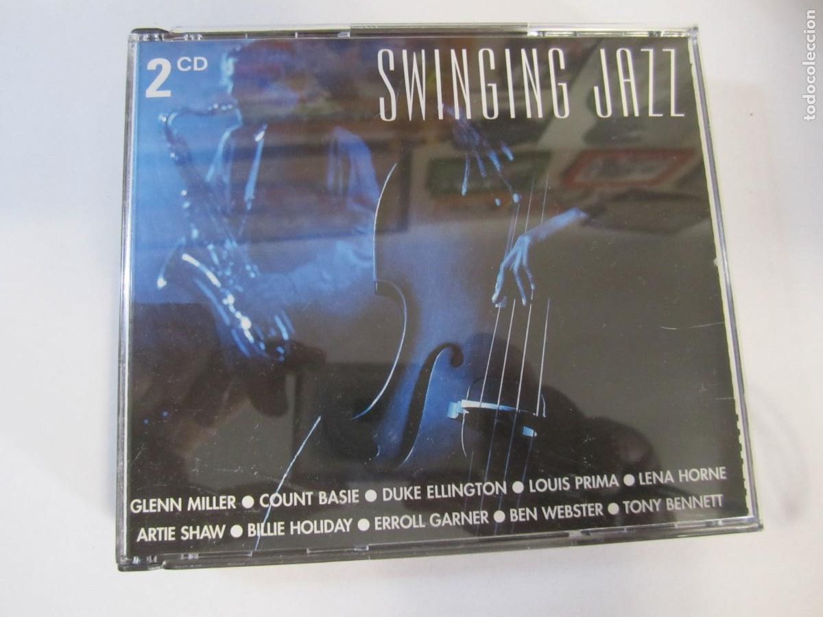 CDs de m&uacute;sica: doble cd swinging jazz - Foto 1