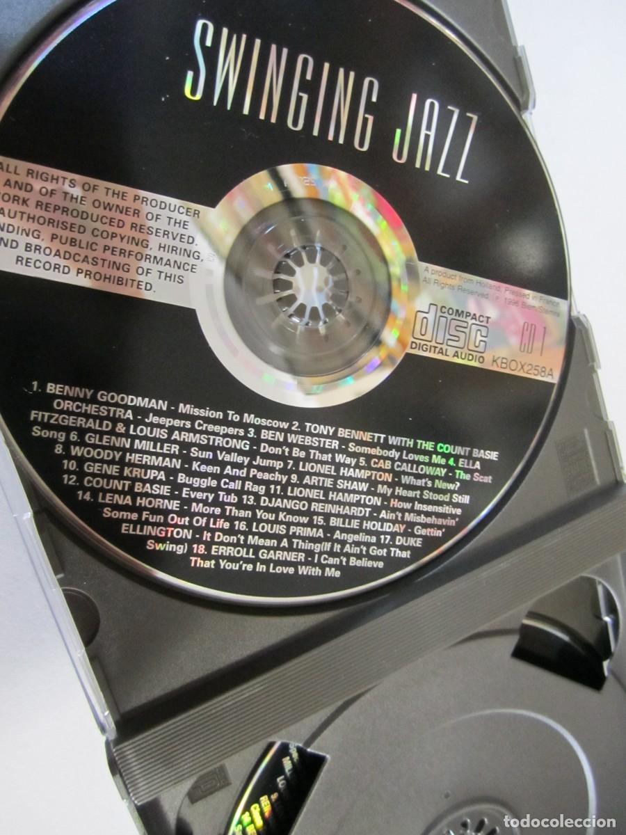 CDs de m&uacute;sica: doble cd swinging jazz - Foto 2