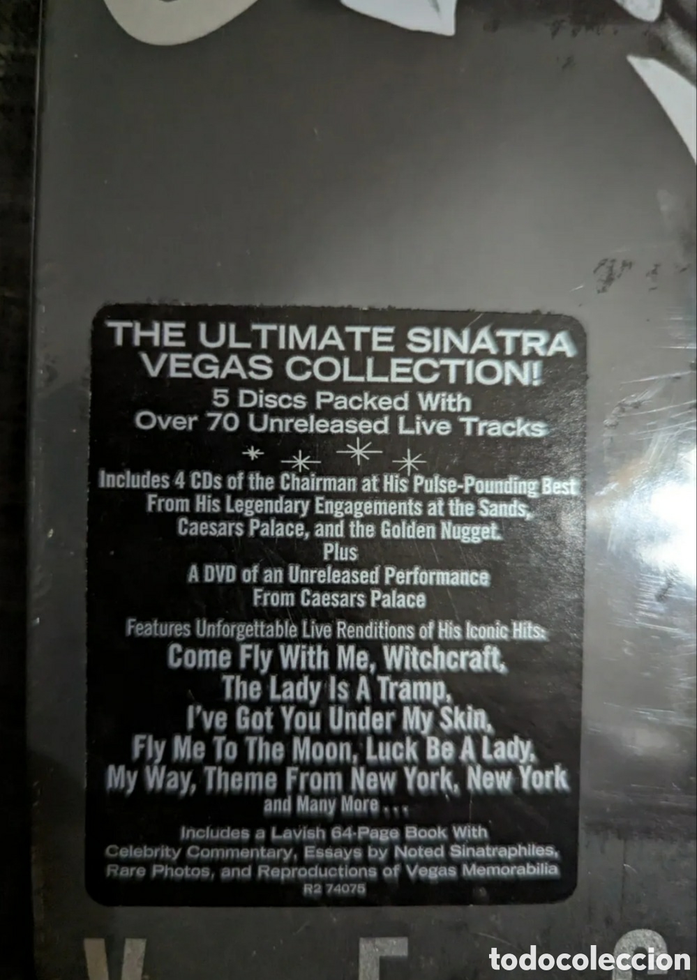 CDs de m&uacute;sica: FRANK SINATRA - VEGAS - 4 CD + 1 DVD BOX SET - Foto 3