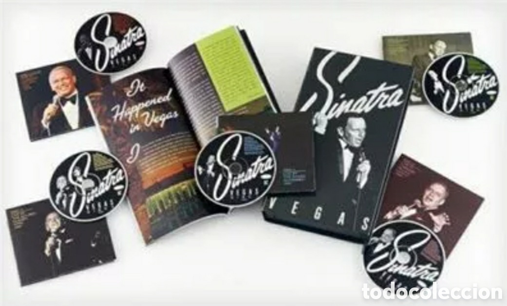CDs de m&uacute;sica: FRANK SINATRA - VEGAS - 4 CD + 1 DVD BOX SET - Foto 11