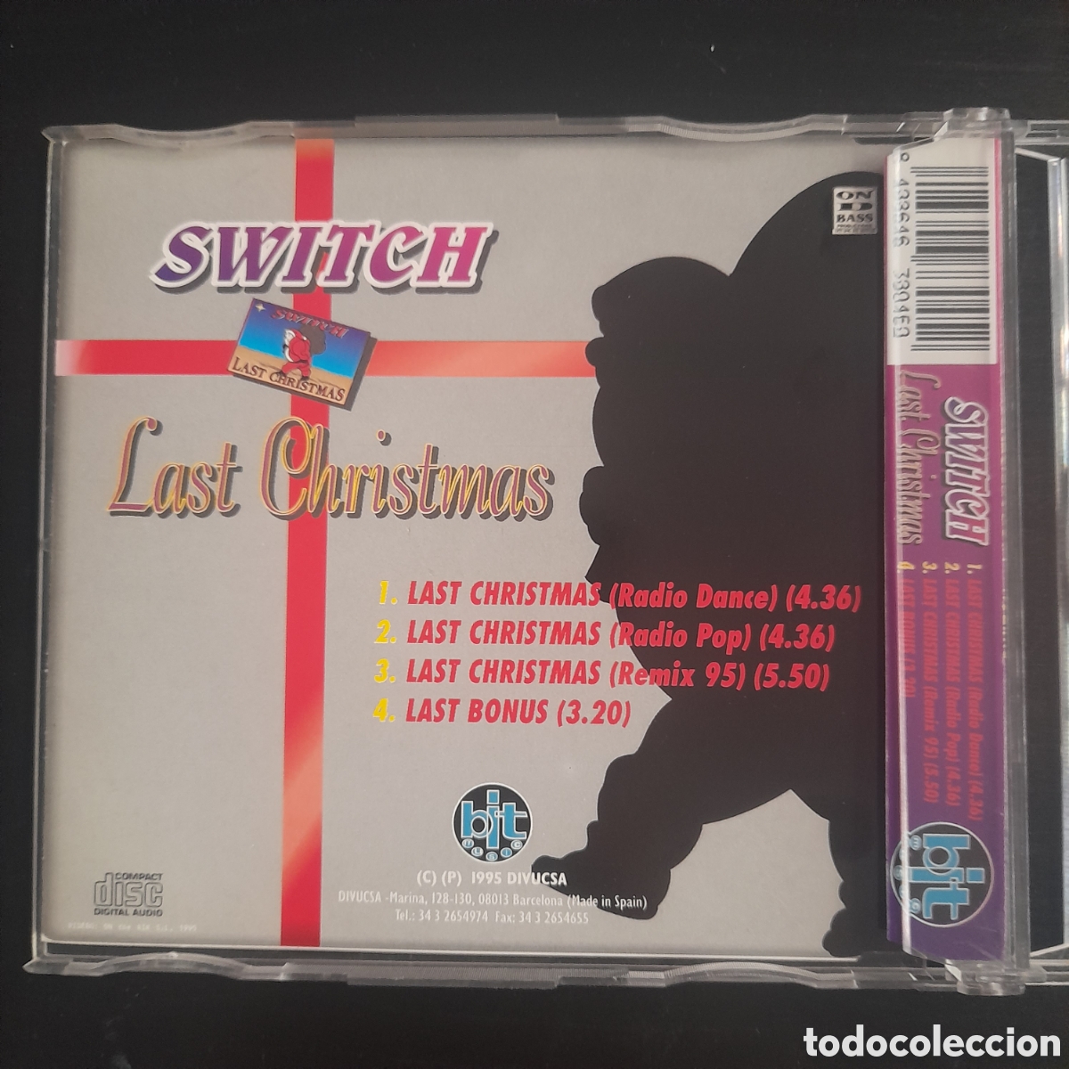 CDs de m&uacute;sica: Switch &ndash; Last Christmas. CD, Maxi-Single 1995 Espa&ntilde;a - Foto 3