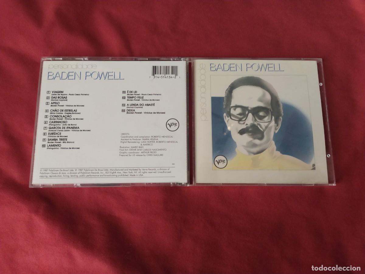 CDs de m&uacute;sica: Baden Powell CD original personalidade - Foto 1