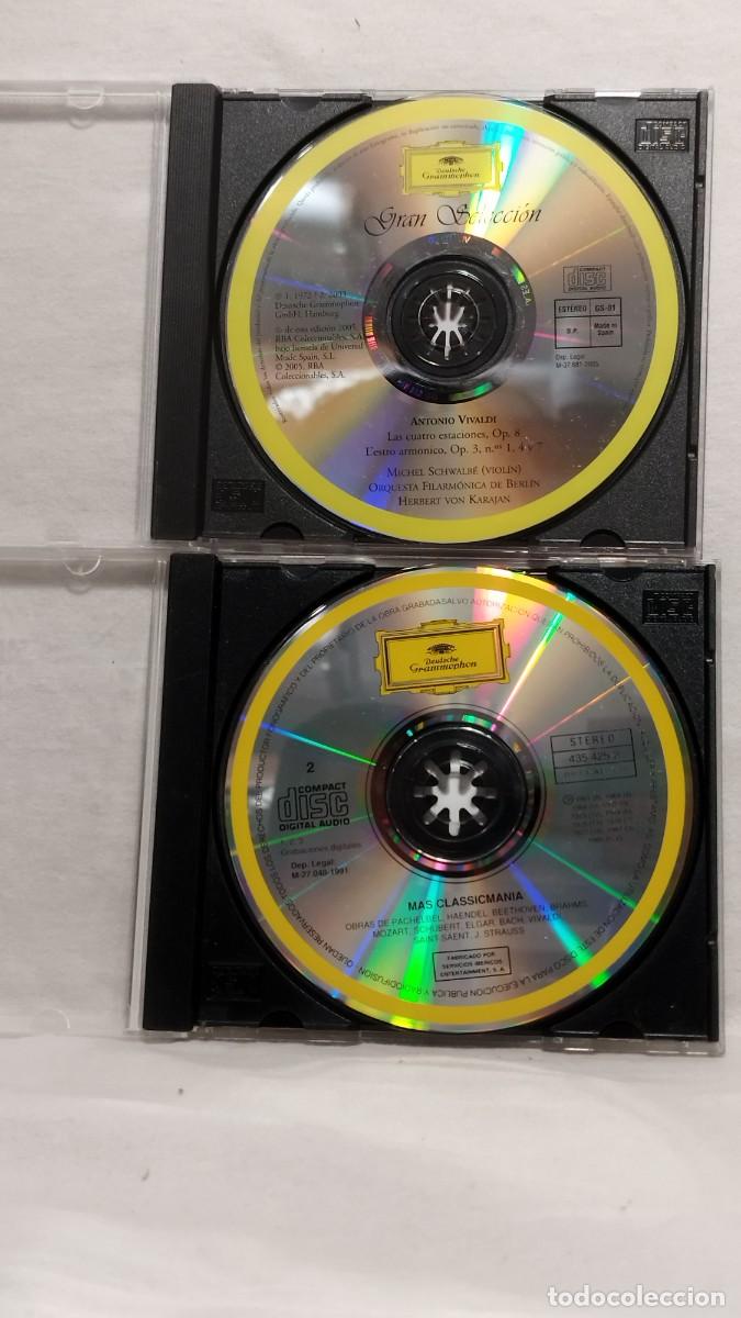 CDs de m&uacute;sica: Lote 2 CDs son Portada ni contraportada Deutsche Grammophon Inan Celecci&oacute;n Gran