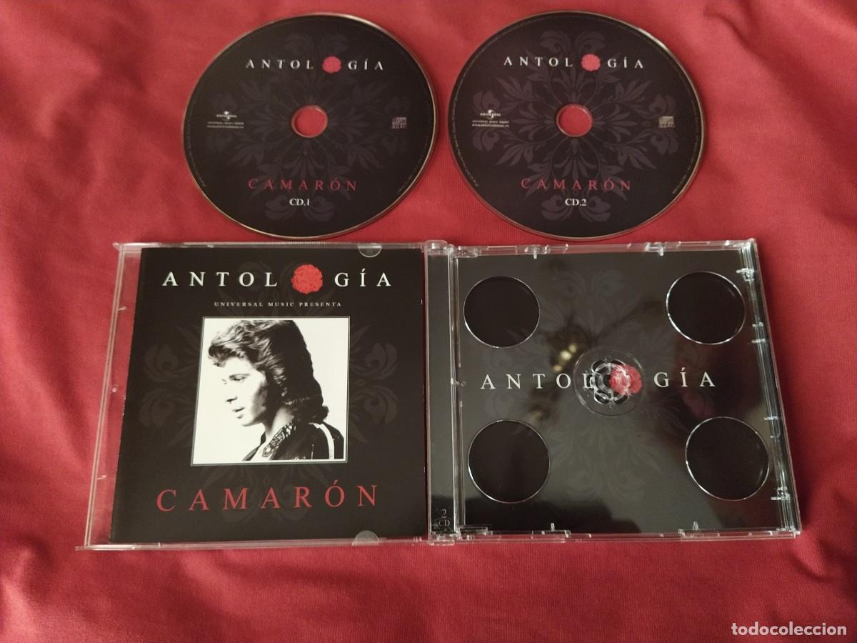 CDs de m&uacute;sica: Camar&oacute;n &ndash; Antolog&iacute;a doble CD original - Foto 1
