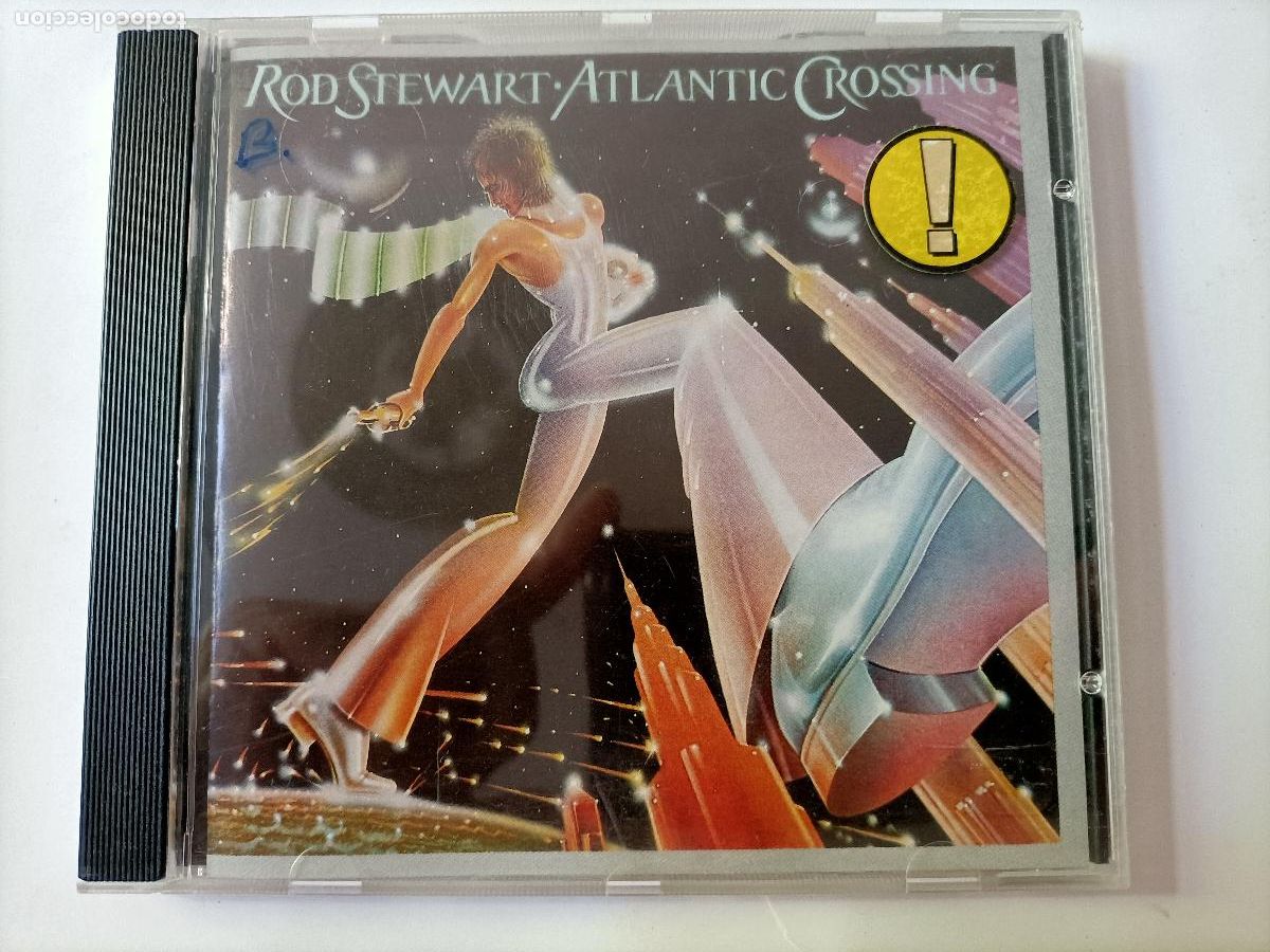 CDs de m&uacute;sica: COMPACT DISC. ROD STEWART, ATLANTIC CROSSING. - Foto 1