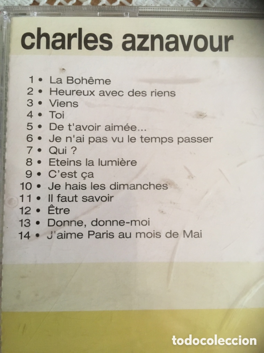 CDs de m&uacute;sica: Charles Aznavour - Foto 2