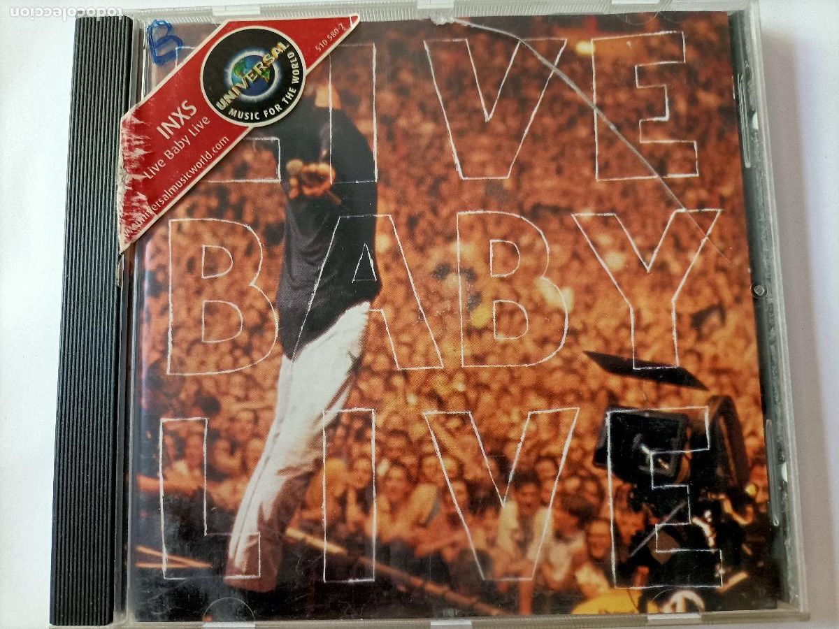 CDs de m&uacute;sica: COMPACT DISC. LIVE BABY LIVE. INXS. - Foto 1