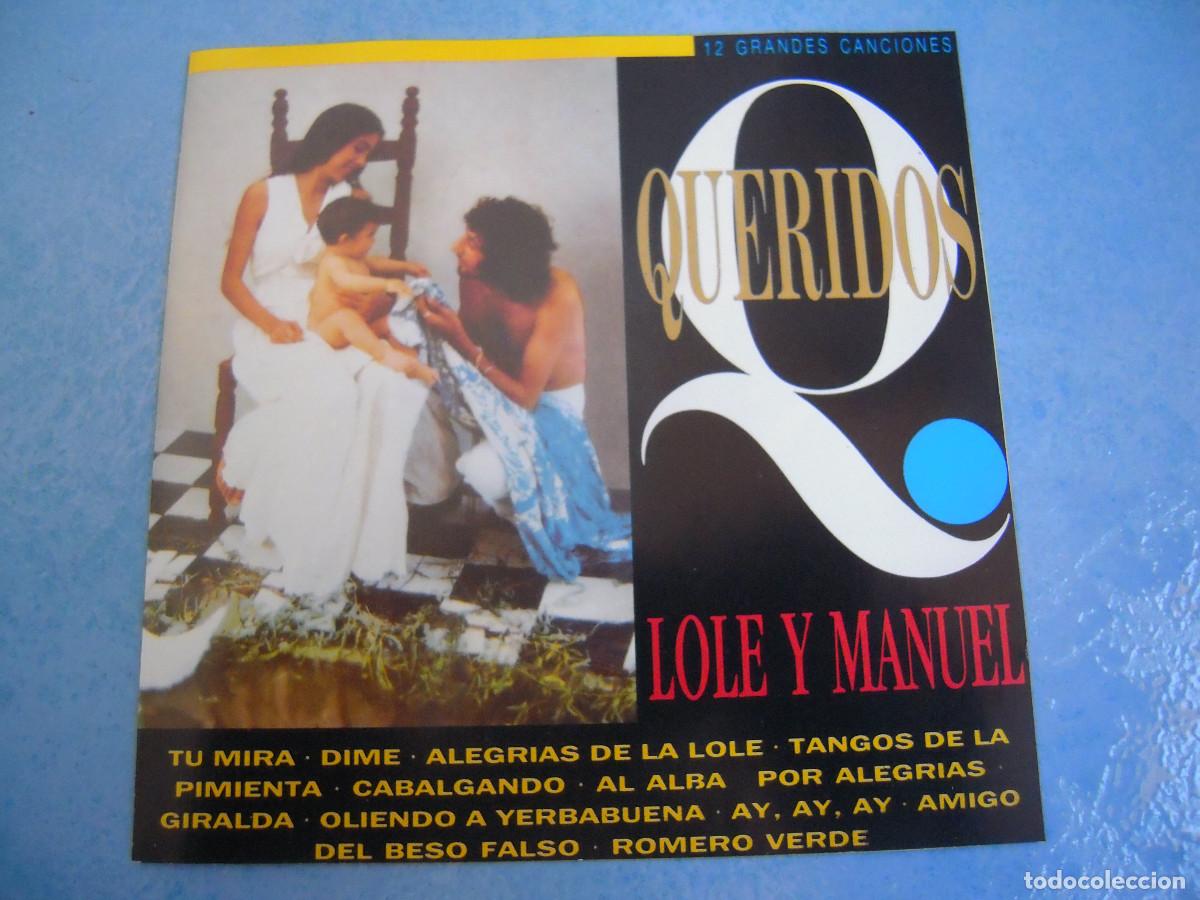 CDs de m&uacute;sica: CD Queridos Lole y Manuel - Foto 6