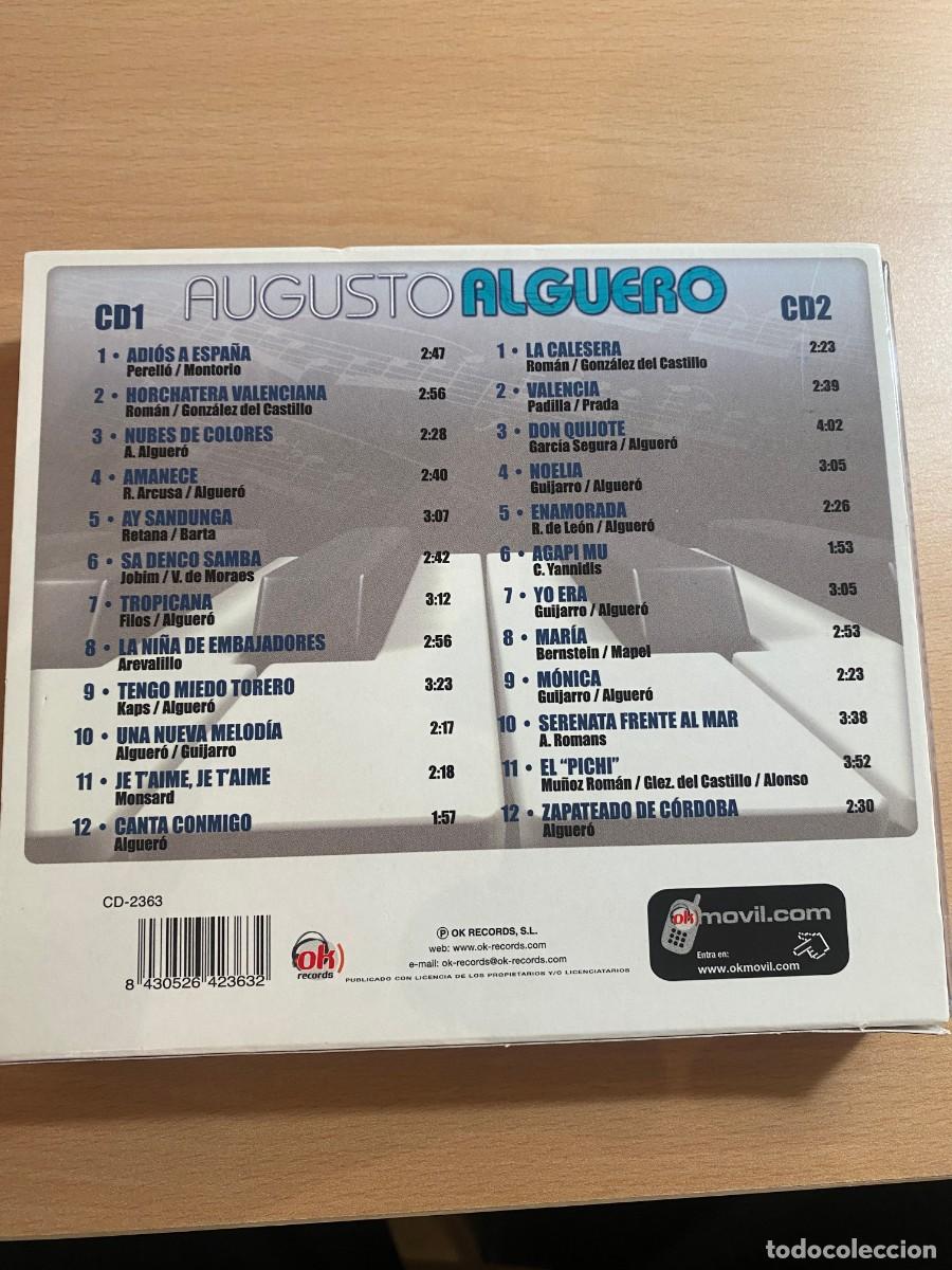 CDs de m&uacute;sica: AUGUSTO ALGUERO 2CDS - Foto 2