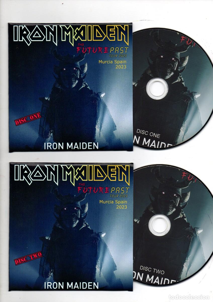 CDs de m&uacute;sica: Iron Maiden Future Past Double CD - Murcia - Foto 1