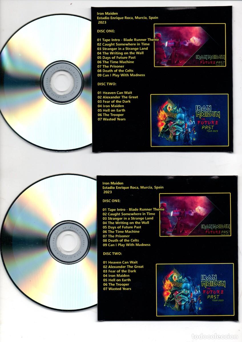 CDs de m&uacute;sica: Iron Maiden Future Past Double CD - Murcia - Foto 2