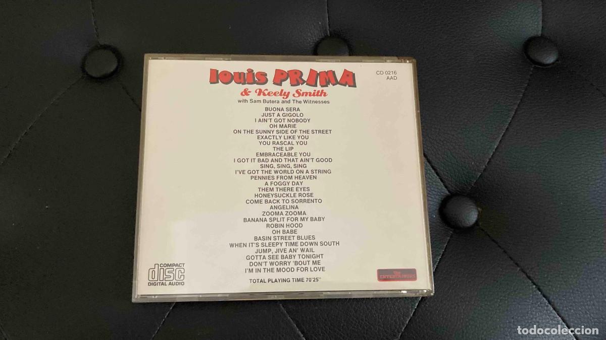 CDs de m&uacute;sica: CD. Louis Prima & Keely Smith. Buona sera - Foto 2