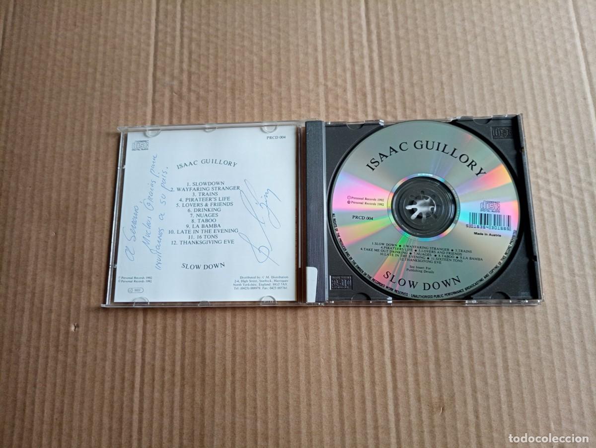 CDs de m&uacute;sica: ISAAC GUILLORY - SLOW DOWN CD 1992 FOLK - Foto 2