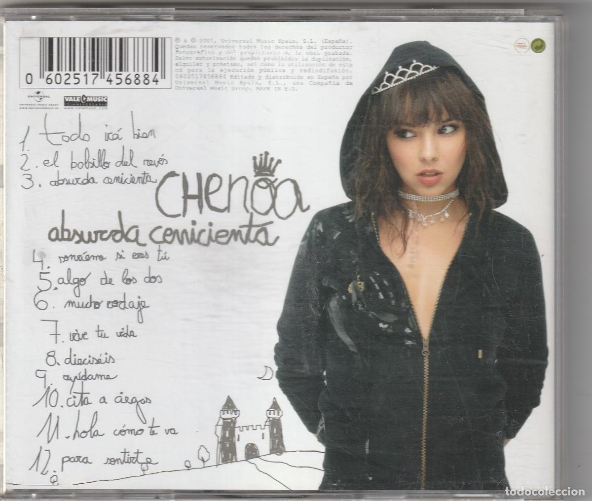 CDs de m&uacute;sica: CHENOA - ABSURDA CENICIENTA (CD VALE 2007) - Foto 2