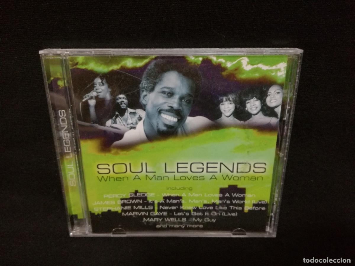 CD di Musica: CD - SOUL LEGENDS - WHEN A MAN LOVES A WOMAN