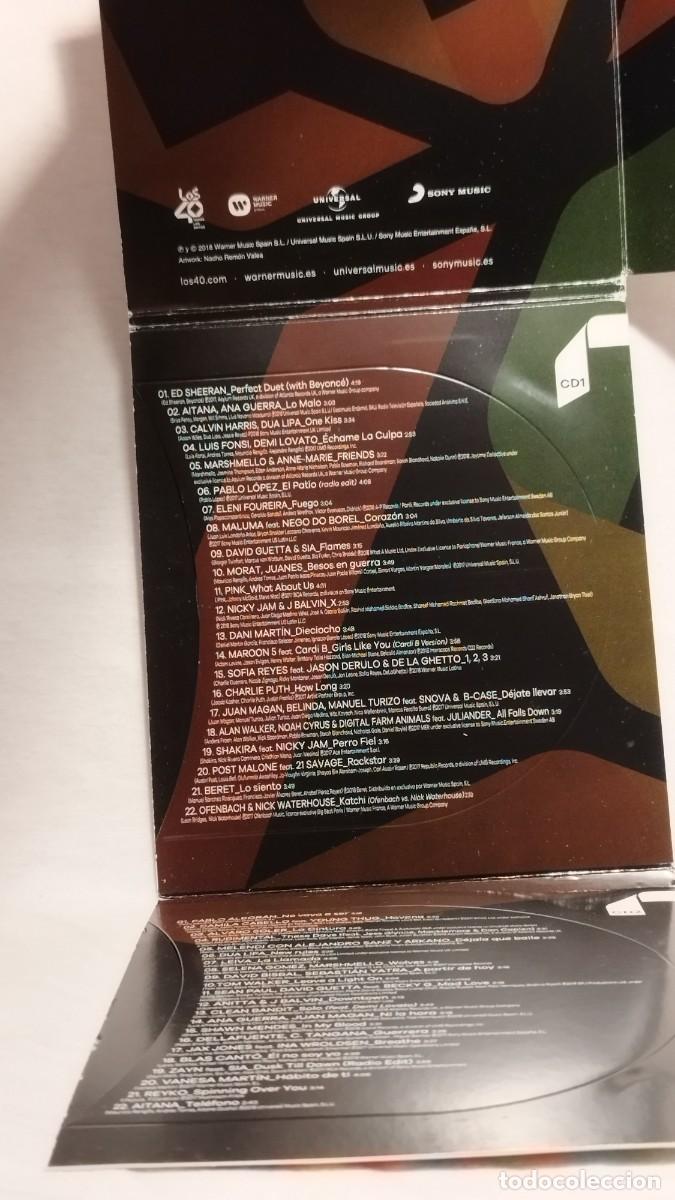 CDs de m&uacute;sica: Los Exitos del A&ntilde;o ,40 Principales Doble Cd - Foto 3