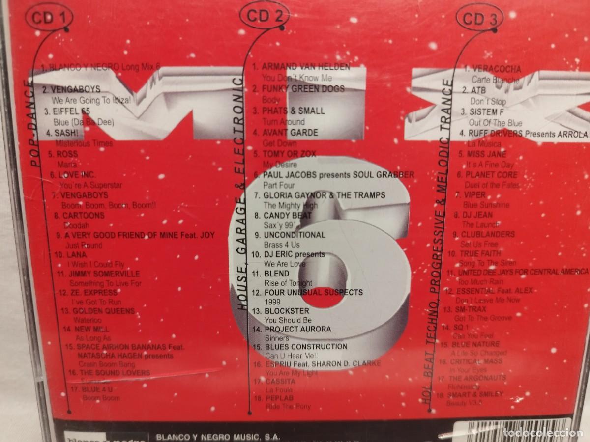 CDs de m&uacute;sica: BLANCO Y NEGRO MIX 6 3 CDS - Foto 3