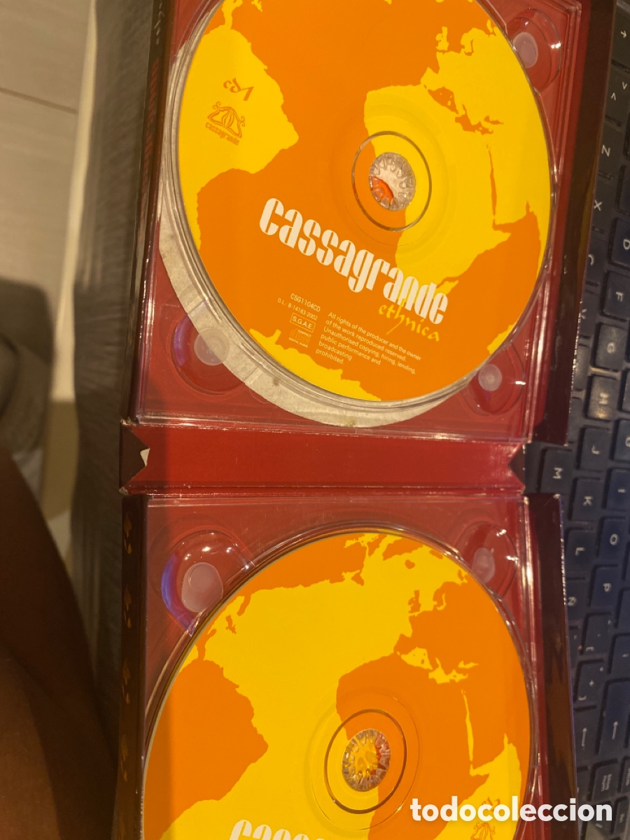 CDs de m&uacute;sica: CASSAGRANDE - ETHNICA CD DOBLE EN CAJA - Foto 2