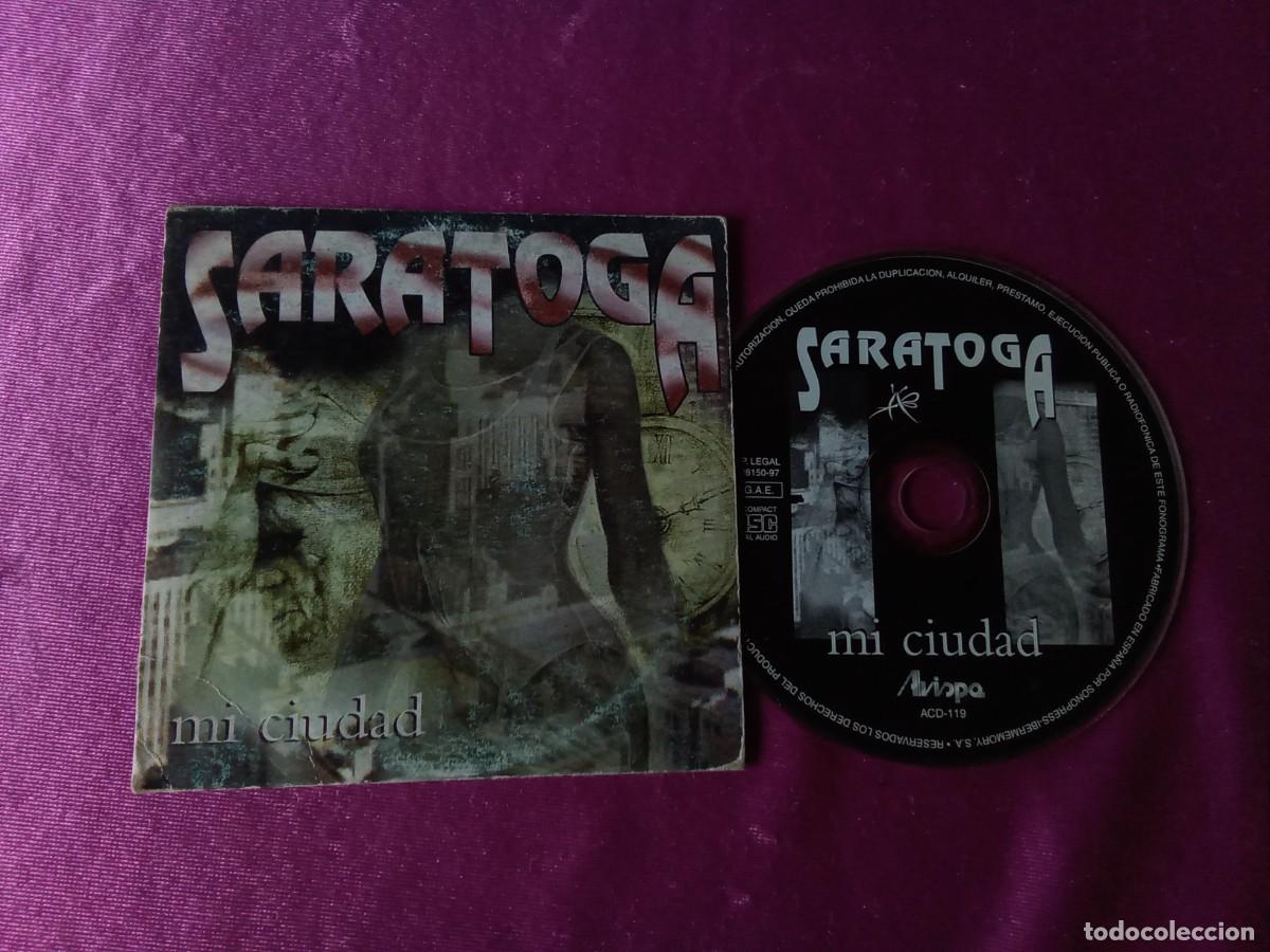 CDs de m&uacute;sica: SARATOGA MI CIUDAD SINGLE - Foto 1