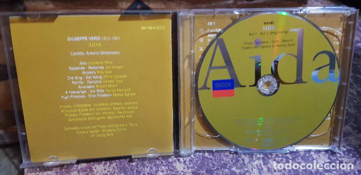 CDs de m&uacute;sica: AIDA-VERDI -2 CD - Foto 2