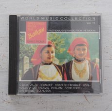 CDs de Música: WORLD MUSIC COLLECTION GREETINGS FROM BALKAN TRADICIONAL GIPSY MUSIC