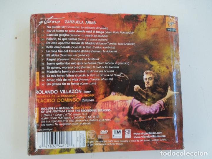 CDs de m&uacute;sica: ROLANDO VILLAZON - GITANO - PLACIDO DOMINGO -2CD+LIBRETO - Foto 2