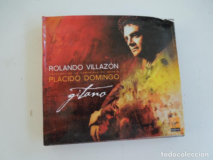 CDs de m&uacute;sica: ROLANDO VILLAZON - GITANO - PLACIDO DOMINGO -2CD+LIBRETO - Foto 1