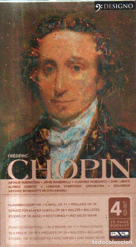 CDs de m&uacute;sica: FREDERIC.. CHOPIN. 4CD. CD-DOBLE-728 - Foto 1