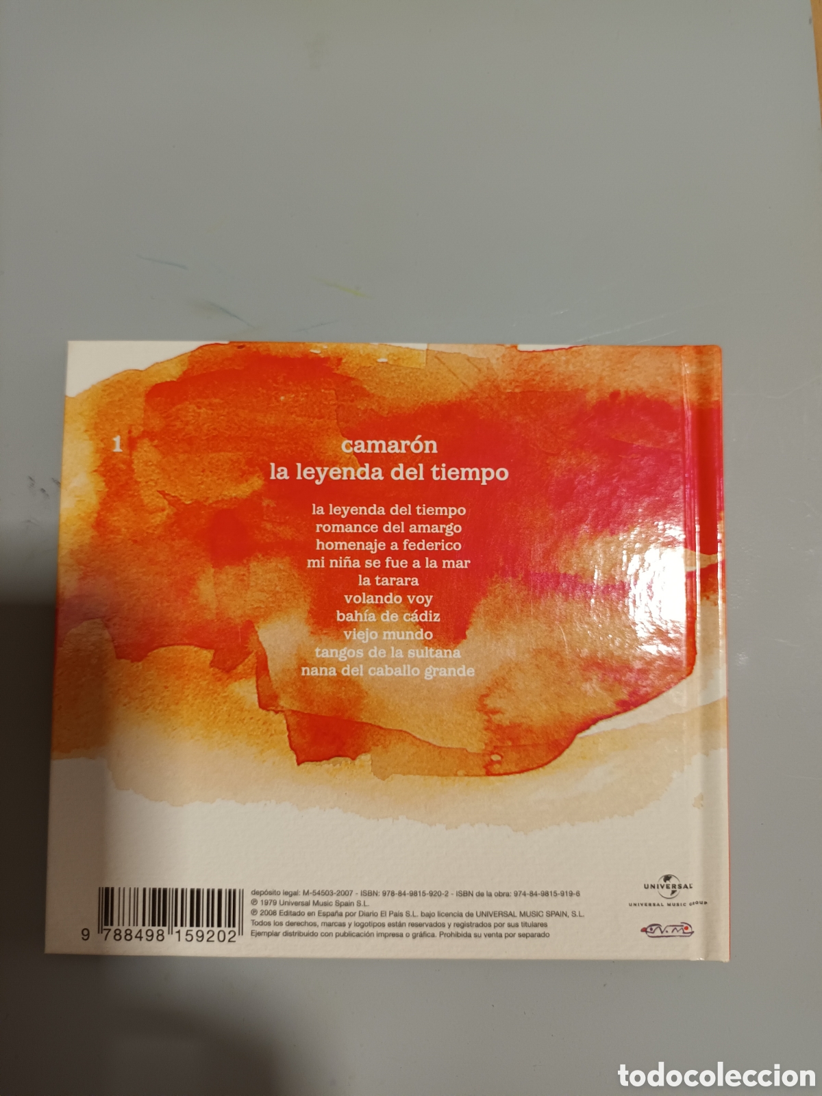 CDs de m&uacute;sica: Camaron la leyenda del tiempo cdlibro - Foto 2